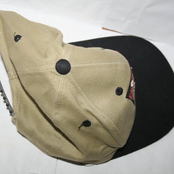 Tasmanian devil - Wild One - snap back hat - black and tan - Vintage Rare - 1996 - Picture 5 of 9